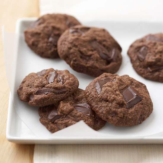 Double Dark Chocolate Cookies